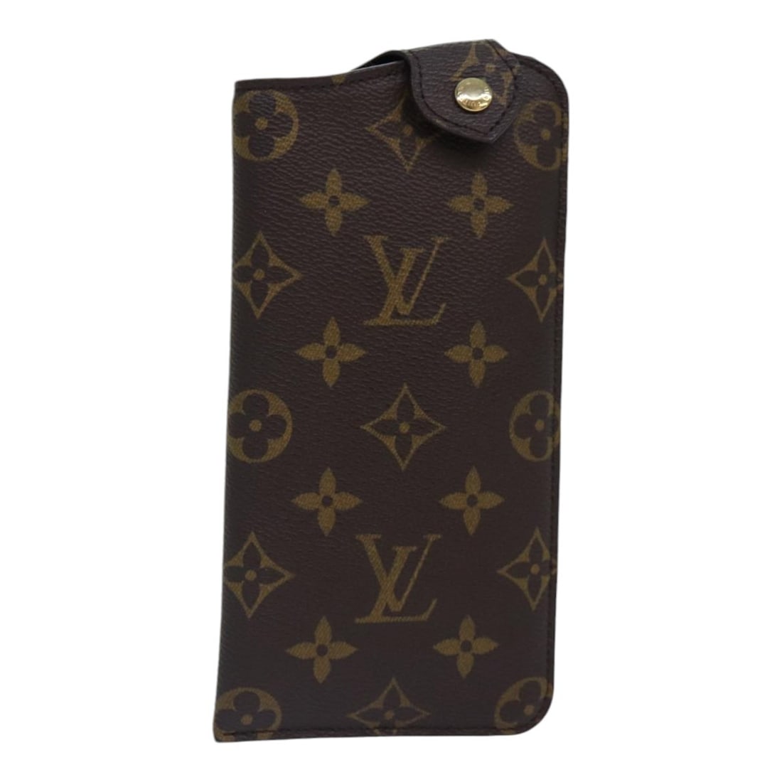 LOUIS VUITTON Monogram Etui Lunette MM Glasses Case M66544 Auth France: LOUIS VUITTON Monogram Etui Lunette MM Glasses Case M66544 Auth France Introducing the LOUIS VUITTON Monogram Etui Lunette MM Glasses Case, a stylish and functional accessory crafted from high-quality