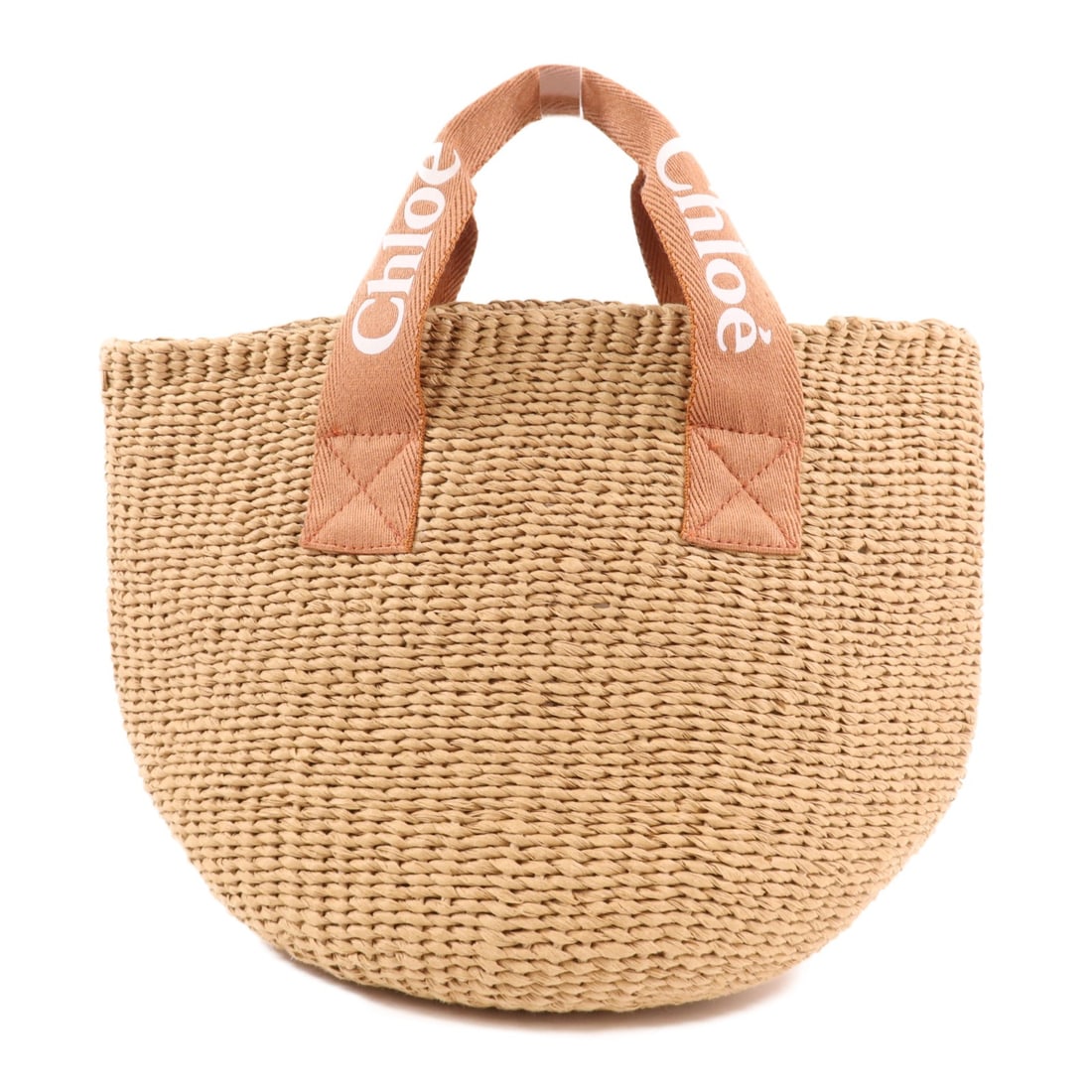 Chloe Brown Basket Handbag Paper Fiber Made in France: Chloe Brown Basket Handbag Paper Fiber Made in France Introducing the Chloe Basket Handbag, a stylish accessory crafted from durable paper fiber in a rich brown hue. This handbag is designed with both