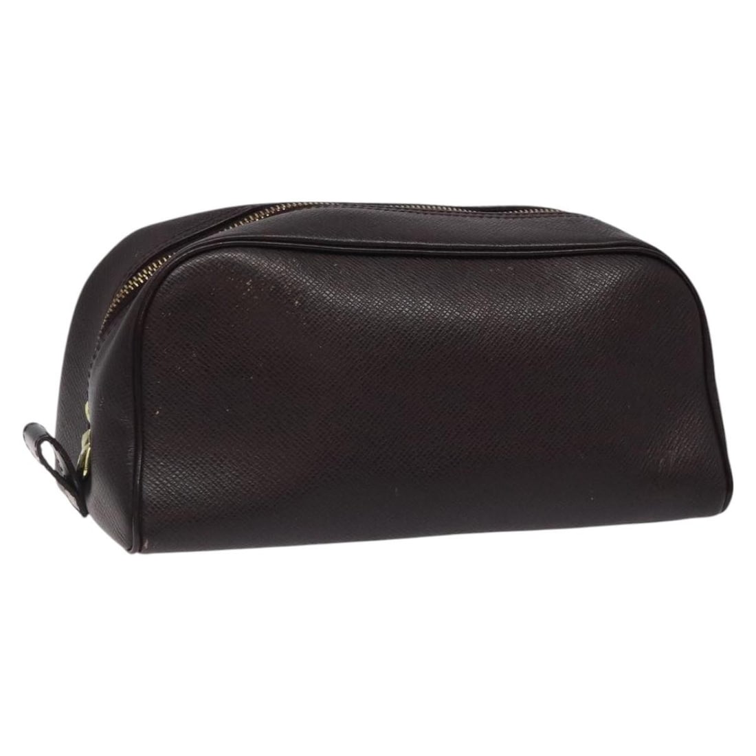 LOUIS VUITTON Taiga Trousse Toilette PM Clutch Bag Ardoise M30224 Auth (1 of 18)