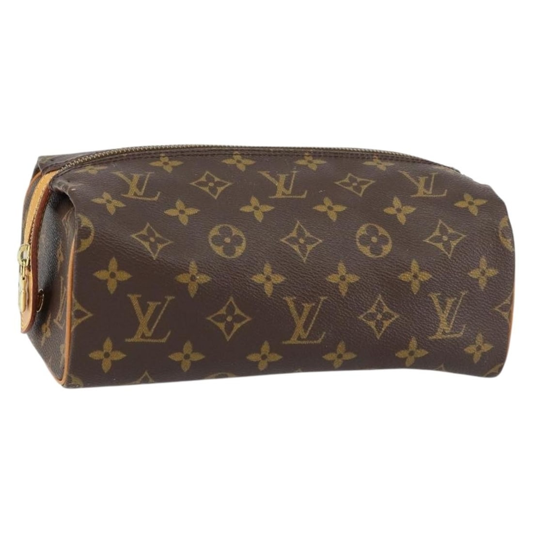 LOUIS VUITTON Monogram Trousse Patte Pression Cosmetic Pouch M47636 Auth: LOUIS VUITTON Monogram Trousse Patte Pression Cosmetic Pouch M47636 Auth This authentic Louis Vuitton Monogram Trousse Patte Pression Cosmetic Pouch is a stylish and practical accessory for your beaut