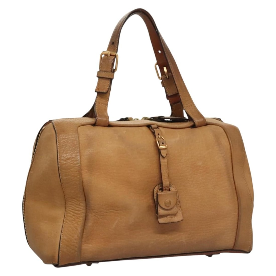 Chloe Brown Leather Hand Bag Auth BA909 Made in Italy: Chloe Brown Leather Hand Bag Auth BA909 Made in Italy This authentic Chloe handbag, crafted in Italy, showcases a classic brown leather exterior. Designed for both style and functionality, this bag fe