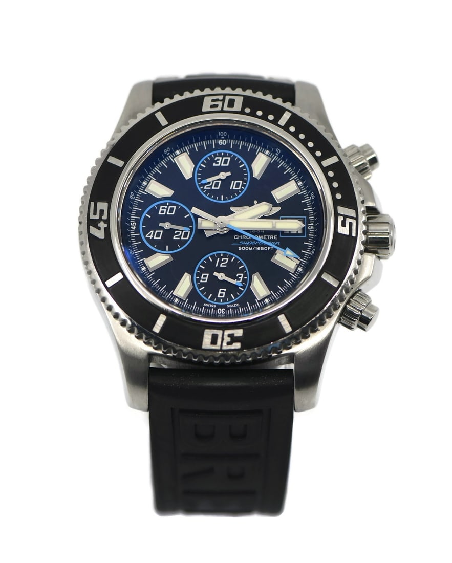 Breitling Superocean A13341 Chronograph Stainless Steel Watch with Box and Papers (1 of 5)
