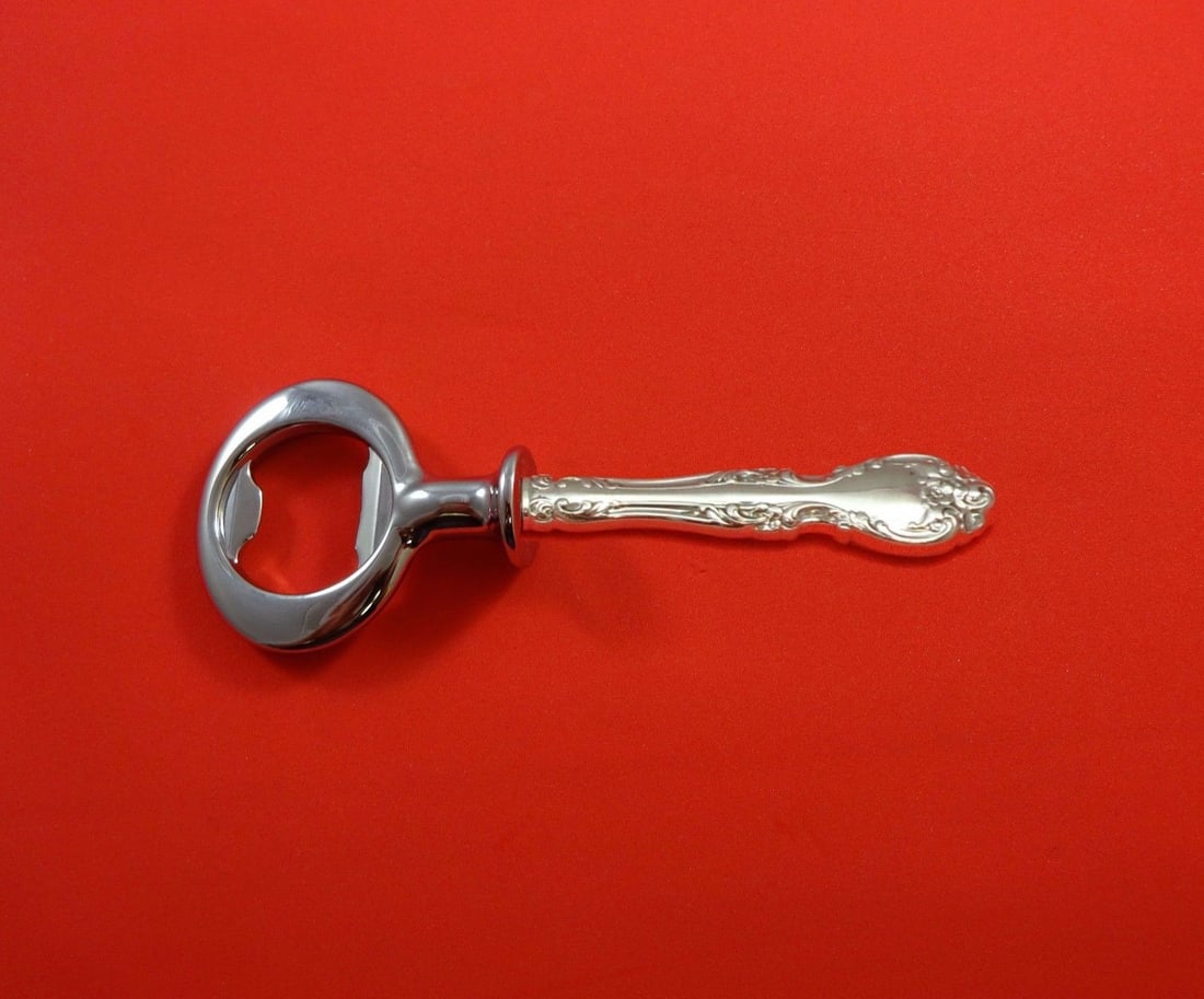 Gorham Melrose Sterling Silver Bottle Opener Custom Made 6 Inch: Gorham Melrose Sterling Silver Bottle Opener Custom Made 6 Inch Introducing the Melrose by Gorham Sterling Silver Bottle Opener, a stunning piece inspired by the artistic carvings from the Melrose Man