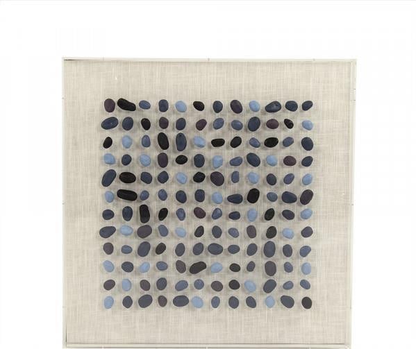 Zentique Abstract Blue Stone Acrylic Wall Art 31.50 x 31.50: Zentique Abstract Blue Stone Acrylic Wall Art 31.50 x 31.50 Enhance your space with this stunning wall art featuring an abstract representation of blue stone. Crafted with a linen finish and acrylic m