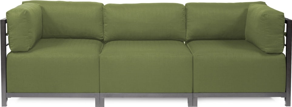 Howard Elliott Moss Green Seascape Corner Chair Contemporary Design: Howard Elliott Moss Green Seascape Corner Chair Contemporary Design Introducing the Moss Green Seascape Patio Chair in Axis Style, a perfect blend of contemporary design and comfort. This hand-finishe