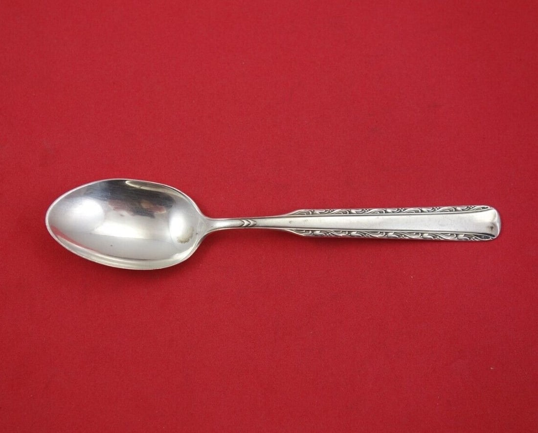 Gorham Eventide Sterling Silver Teaspoon 5 7/8 Inch Flatware (1 of 3)