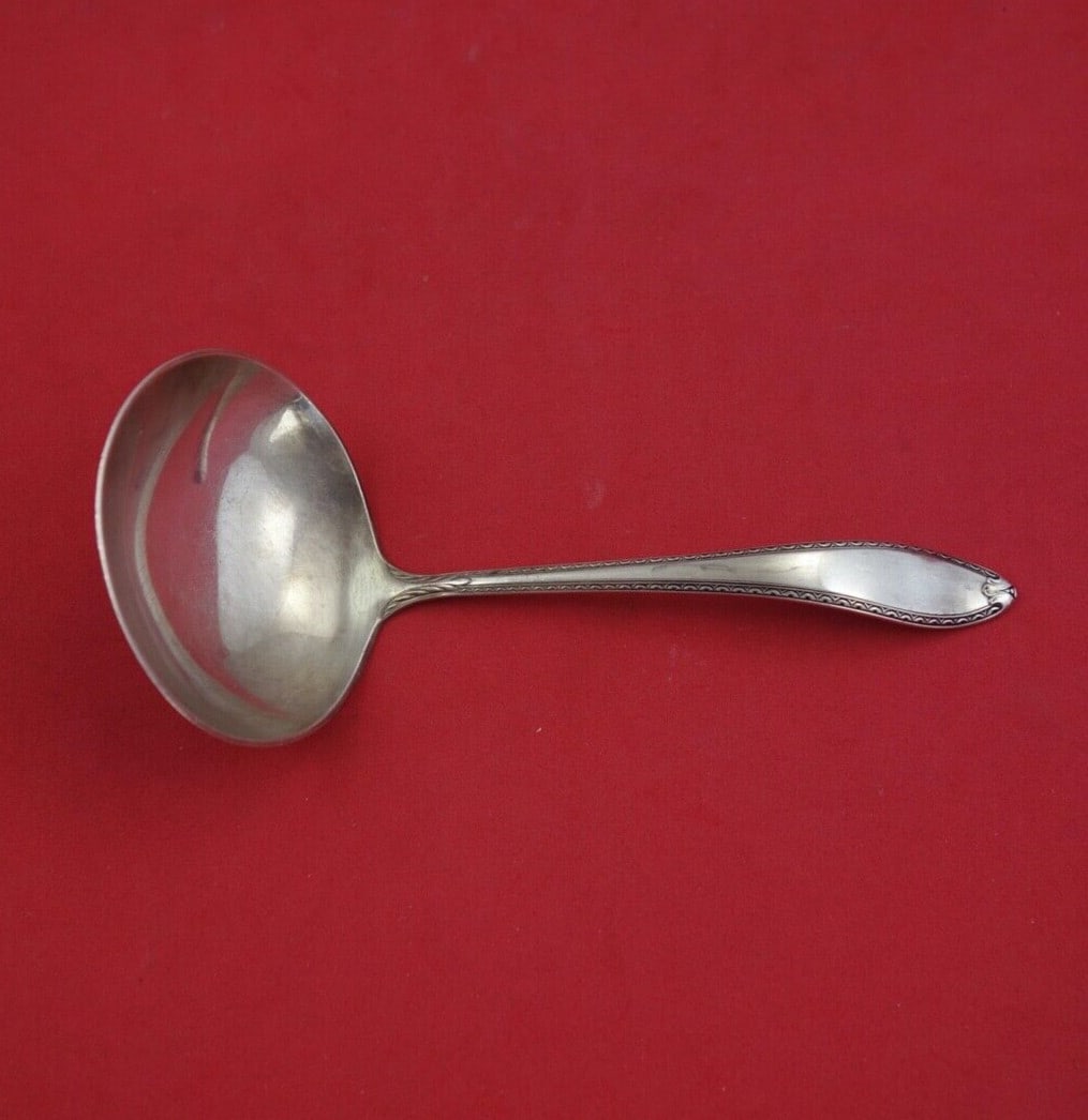 SSMC-Saart Linden Sterling Silver Gravy Ladle 5 3/4" (1 of 2)