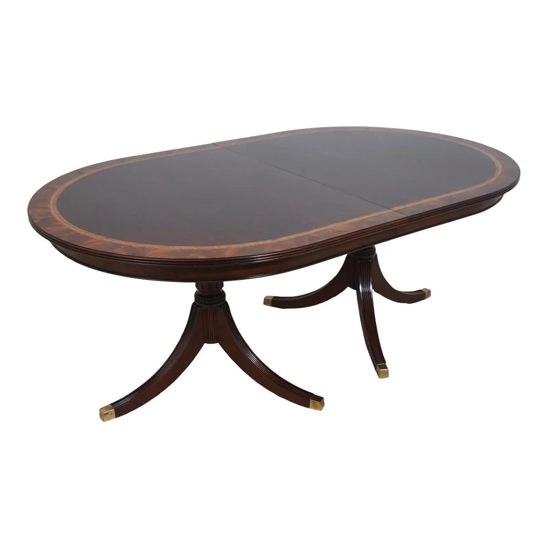 Henkel Harris 2235 Mahogany Dining Table with 2 Leaves (1 of 10)