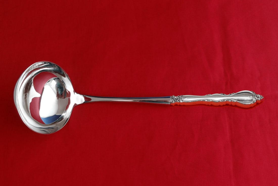 Grande Regency International Sterling Silver Soup Ladle 10 1/2 Inch (1 of 2)