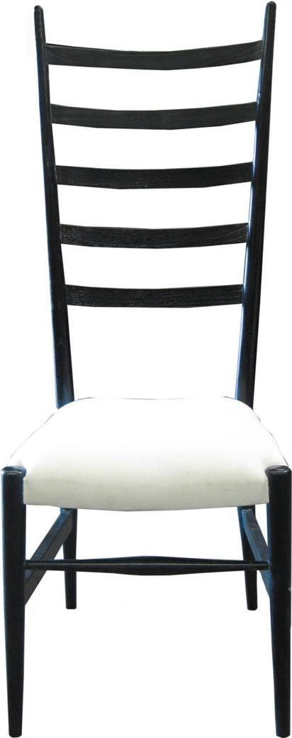 Noir Classic Mahogany Ladder Chair Hand-Rubbed Finish (1 of 1)
