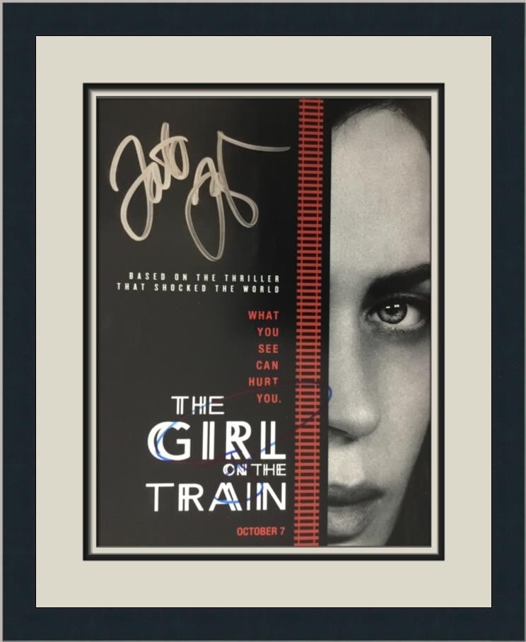 The Girl On The Train Signed Photo Tate Taylor Emily Blunt Custom Framed JSA (1 of 5)
