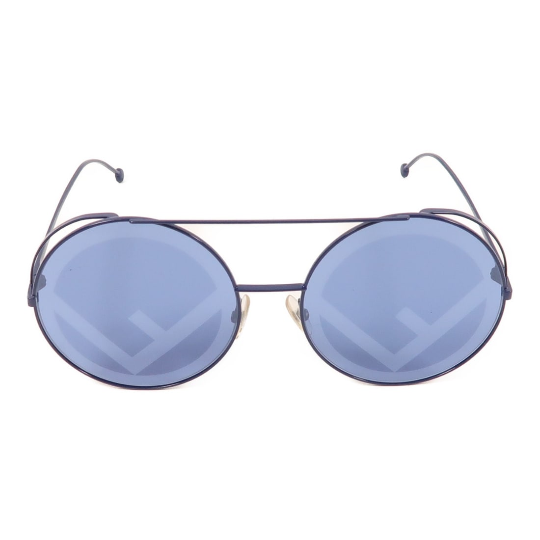 FENDI Blue PVC Sunglasses Made in Italy: FENDI Blue PVC Sunglasses Made in Italy Stylish FENDI sunglasses that elevate your accessory collection. Crafted from high-quality materials with a striking blue frame, these sunglasses are perfect fo