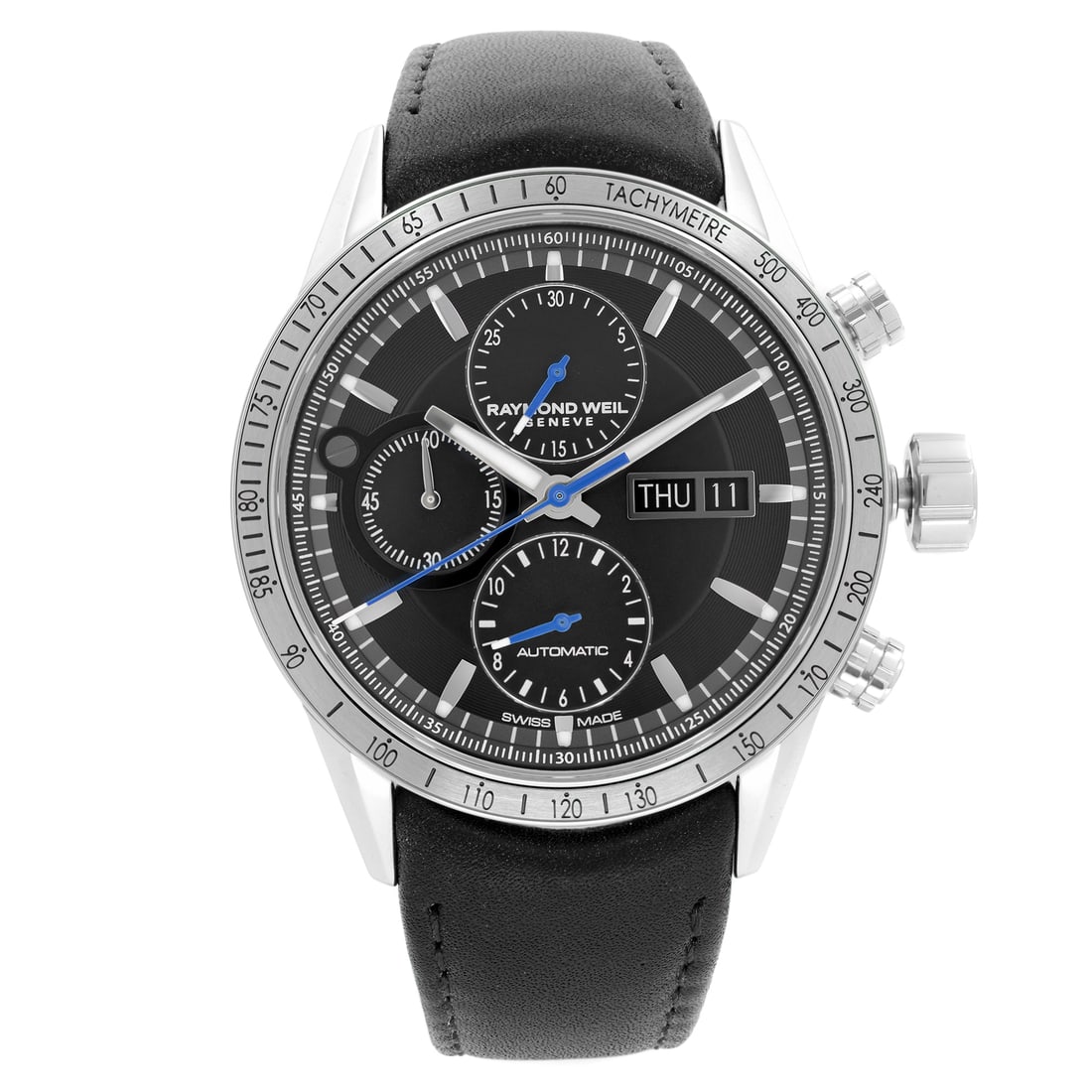 Raymond Weil Freelancer Automatic Watch Gray Dial Stainless Steel 7731-STC-20021: Raymond Weil Freelancer Automatic Watch Gray Dial Stainless Steel 7731-STC-20021 Introducing the Raymond Weil Freelancer, a sophisticated automatic wristwatch designed for the discerning gentleman. Th