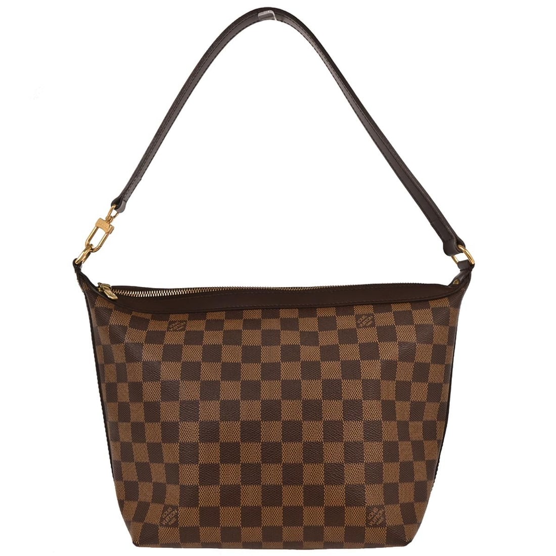 Louis Vuitton Illovo MM Damier Handbag N51995 Brown Canvas: Louis Vuitton Illovo MM Damier Handbag N51995 Brown Canvas The Louis Vuitton Damier Illovo MM Handbag is a stylish accessory perfect for casual occasions. Crafted from durable Damier Canvas Leather, t