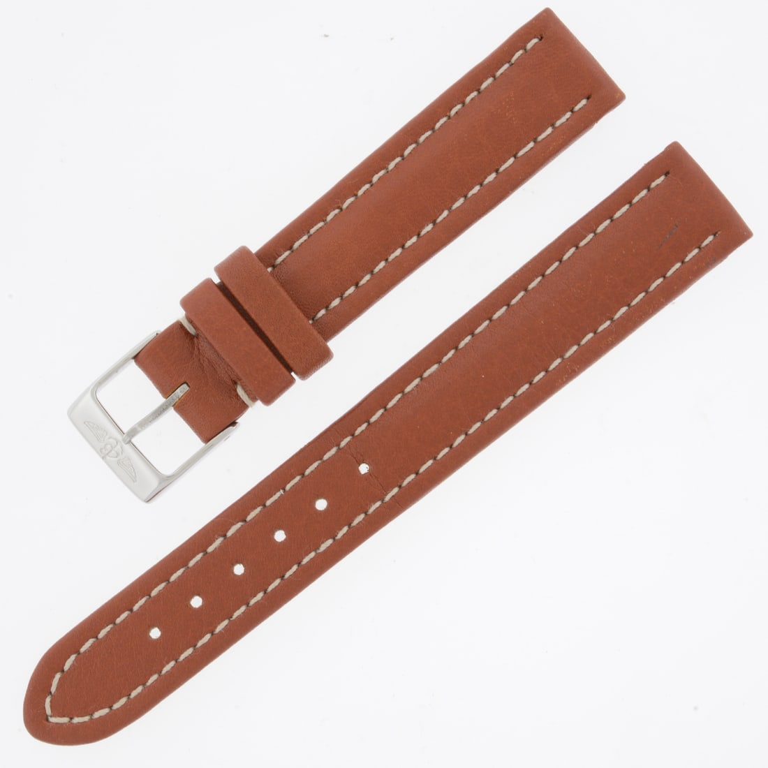 Breitling X120 Ladies Genuine Leather Brown Watch Band 15-14mm with Buckle: Breitling X120 Ladies Genuine Leather Brown Watch Band 15-14mm with Buckle Upgrade your timepiece with this authentic Breitling X120 genuine leather watch band, designed for ladies. This stylish brown