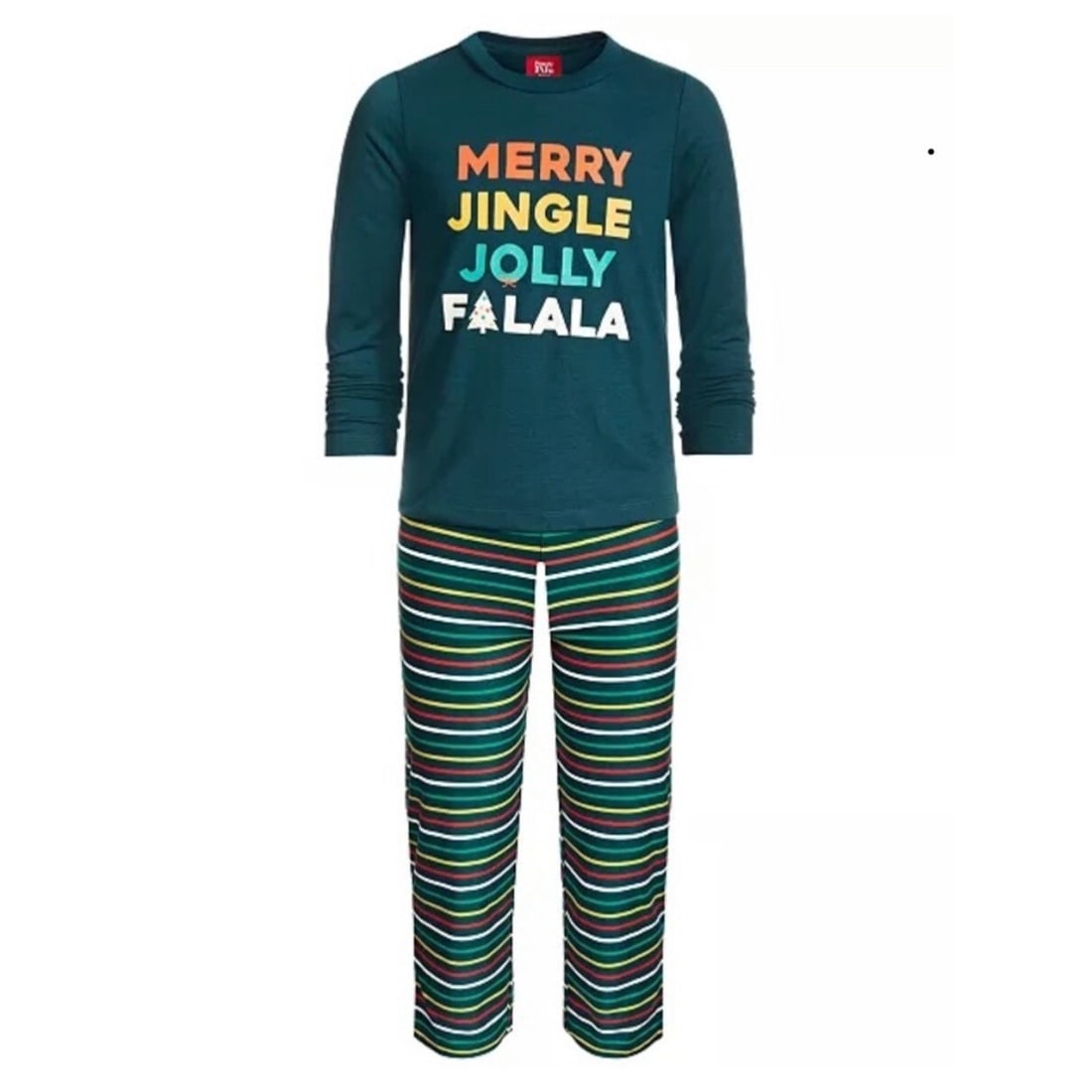 Kids Matching Merry Jingle Family Pajama Set Green 10-12: Kids Matching Merry Jingle Family Pajama Set Green 10-12 Celebrate the festive season with this Matching Kids Merry Jingle Mix It Family Pajama Set in a vibrant green color. Perfect for cozy Christmas