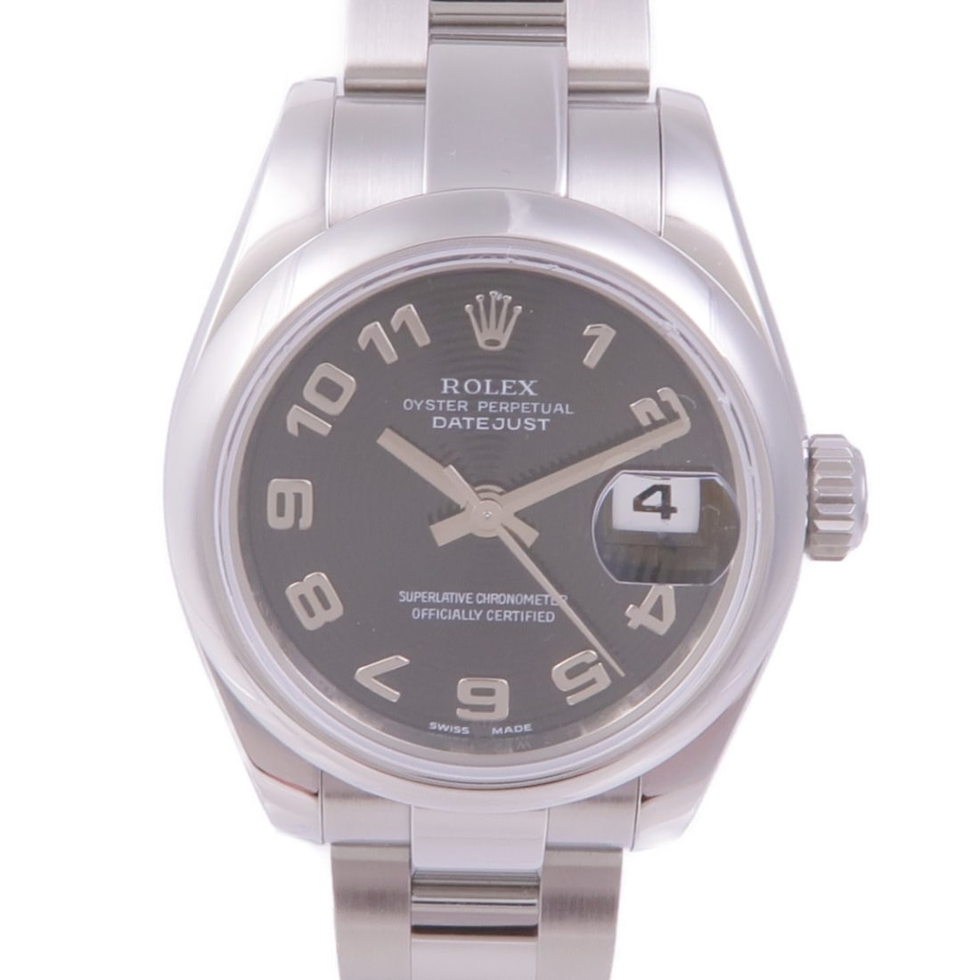 ROLEX Datejust 179160 Automatic Stainless Steel Black Dial Wristwatch (1 of 16)