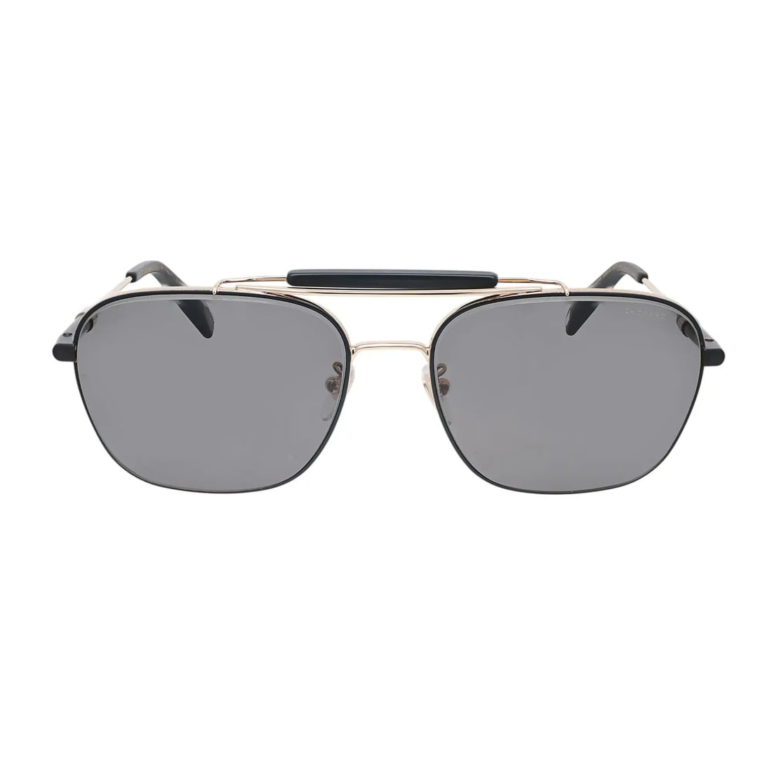Chopard 95221-0542 Rose Gold Aviator Sunglasses with Polarized Smoke Lenses: Chopard 95221-0542 Rose Gold Aviator Sunglasses with Polarized Smoke Lenses Elevate your style with the luxury Chopard Sunglasses 95221-0542. These unisex aviator sunglasses feature a striking rose go