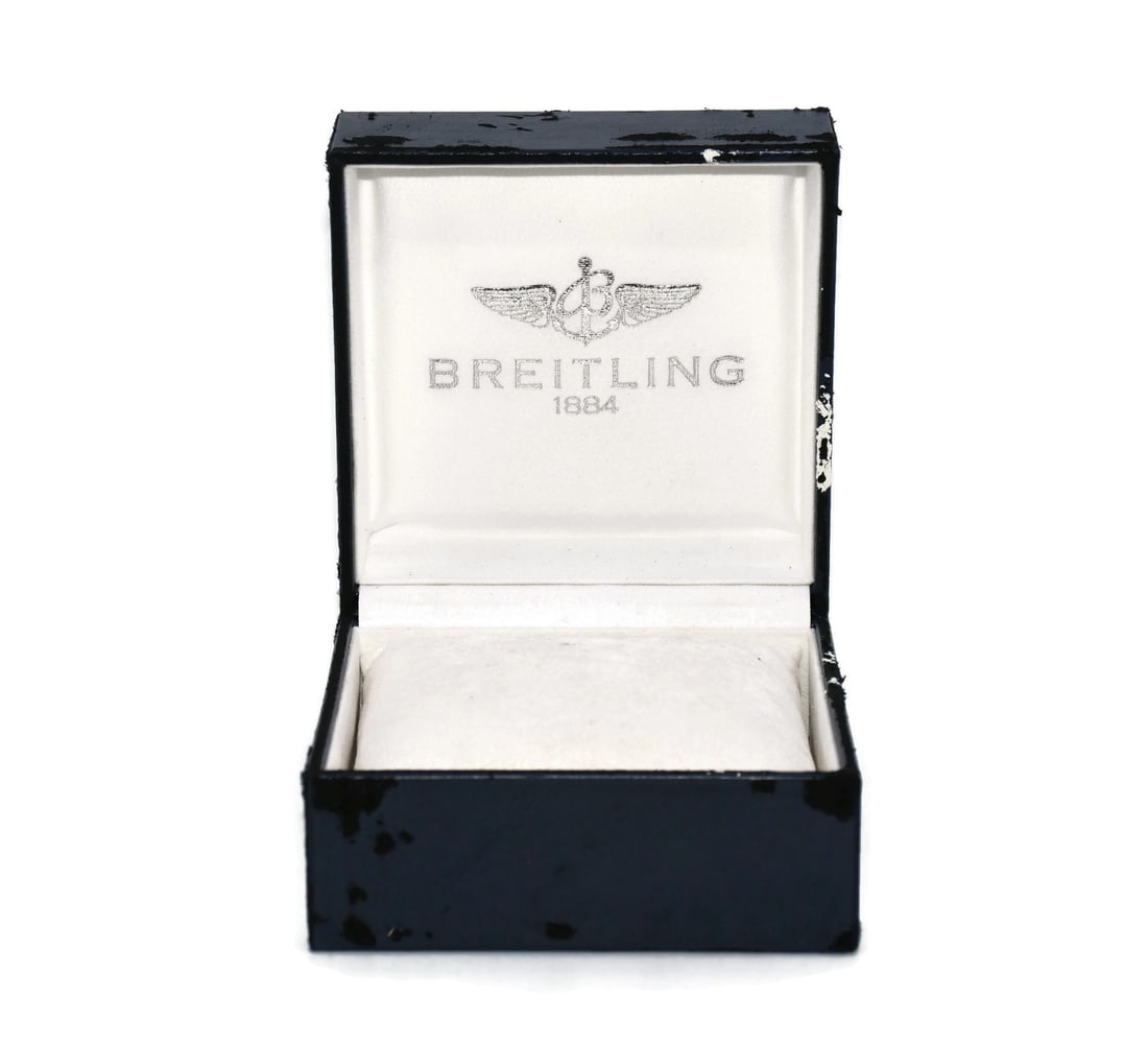 Authentic Breitling Presentation Watch Box 5x4x3 Inches: Authentic Breitling Presentation Watch Box 5x4x3 Inches This authentic Breitling watch box is perfect for displaying or storing your timepiece. Designed as a presentation box for a single watch, it fe