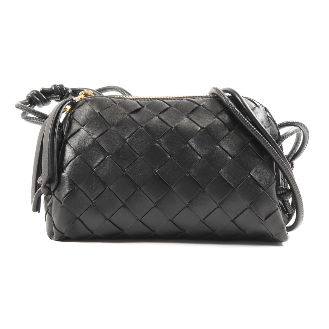 BOTTEGA VENETA BV GHW Concert Pouch Shoulder Bag 794258 Black Lambskin: BOTTEGA VENETA BV GHW Concert Pouch Shoulder Bag 794258 Black Lambskin Elevate your style with this exquisite Bottega Veneta Concert Pouch Shoulder Bag. Crafted from luxurious lambskin leather, this b