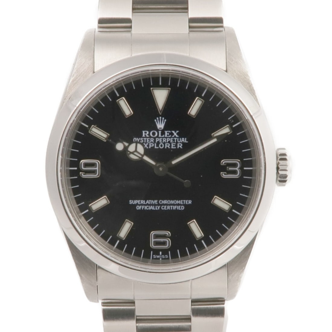 ROLEX Explorer I 214270 Automatic Stainless Steel Wristwatch Black Dial (1 of 16)