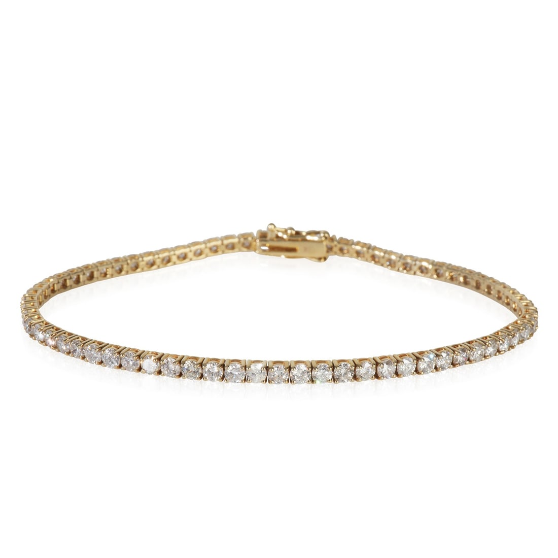 14K Yellow Gold Bracelet with 5.99ct Diamonds (1 of 4)