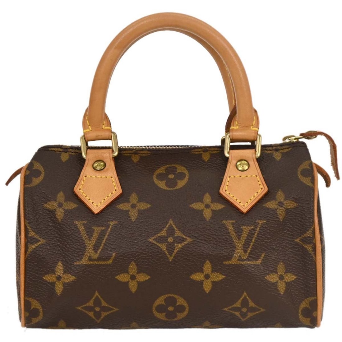 Louis Vuitton Monogram Mini Speedy Handbag M41534 TH0918: Louis Vuitton Monogram Mini Speedy Handbag M41534 TH0918 The Louis Vuitton Monogram Mini Speedy 2way Handbag is a stylish and compact accessory, crafted from durable Monogram Canvas Leather. This mini