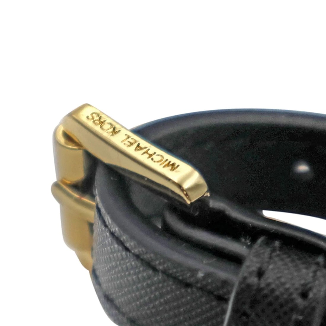 Michael Kors Selma Satchel 30T3GSMS2L-001 Black Studded Leather Handbag - 15