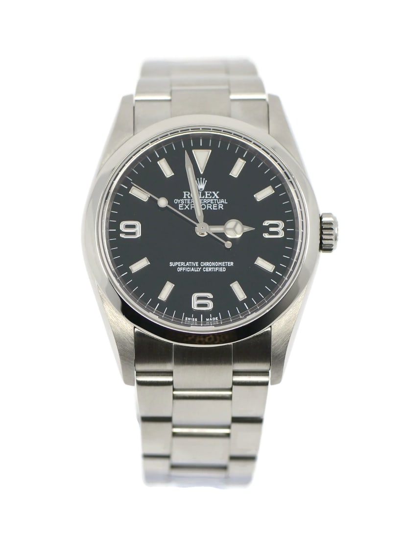Rolex Explorer 114270 Stainless Steel Automatic Watch with Box (1 of 5)