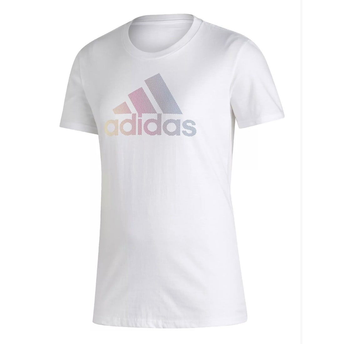 ADIDAS Women's Logo T-Shirt White Cotton Activewear S: ADIDAS Women's Logo T-Shirt White Cotton Activewear S Elevate your activewear wardrobe with the ADIDAS Women's Badge of Sports Cotton Logo T-Shirt in size S. This stylish white pullover is crafted fro