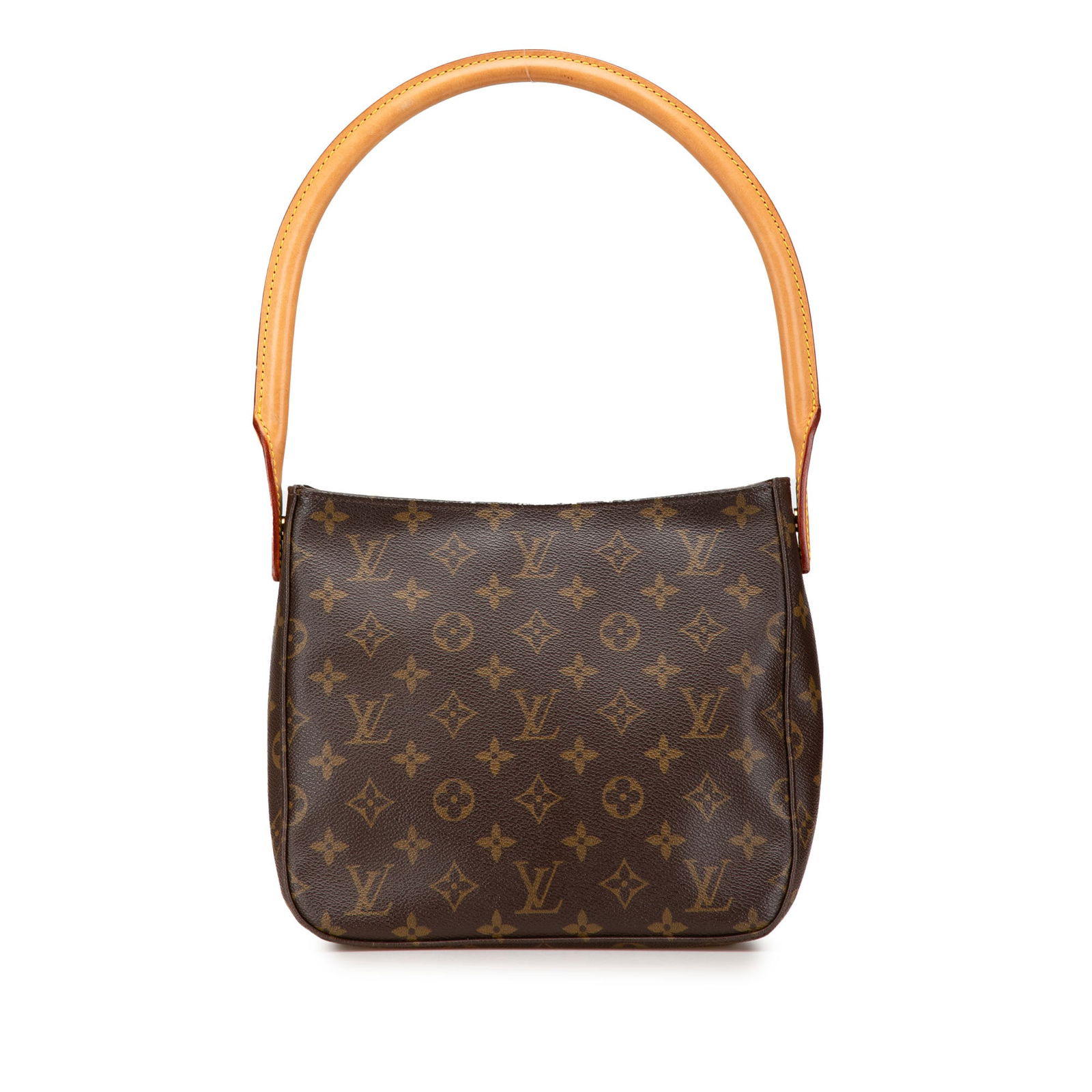 Louis Vuitton Monogram Looping MM Brown Canvas Shoulder Bag (1 of 8)