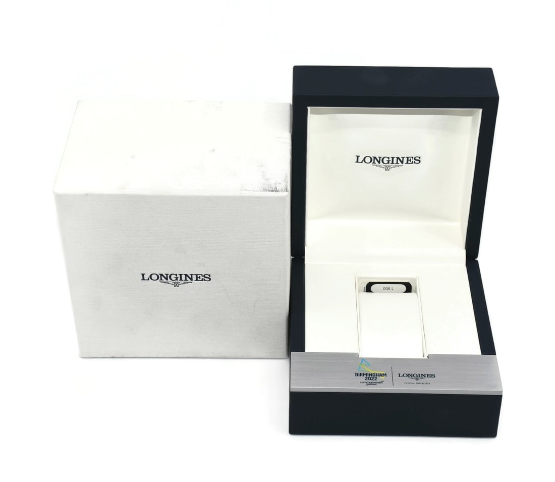 Authentic Longines Birmingham 2022 Presentation Box 6x6x5 Inches (1 of 2)