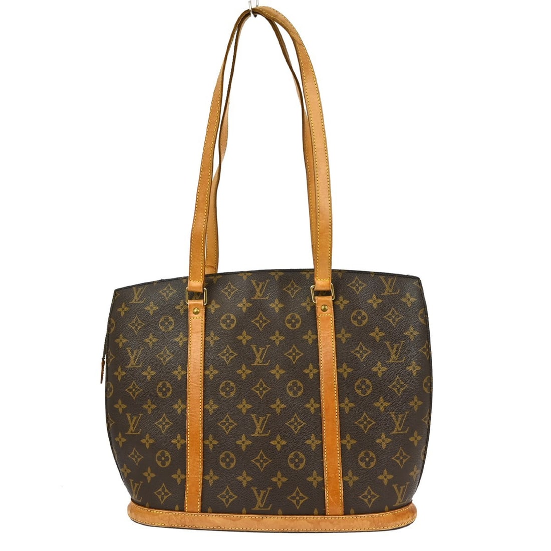 Louis Vuitton Babylone Monogram Tote Bag Purse M51102 Vintage: Louis Vuitton Babylone Monogram Tote Bag Purse M51102 Vintage Introducing the Louis Vuitton Babylone Hand Tote Bag, a stylish and functional accessory crafted from premium Monogram Canvas Leather. Thi