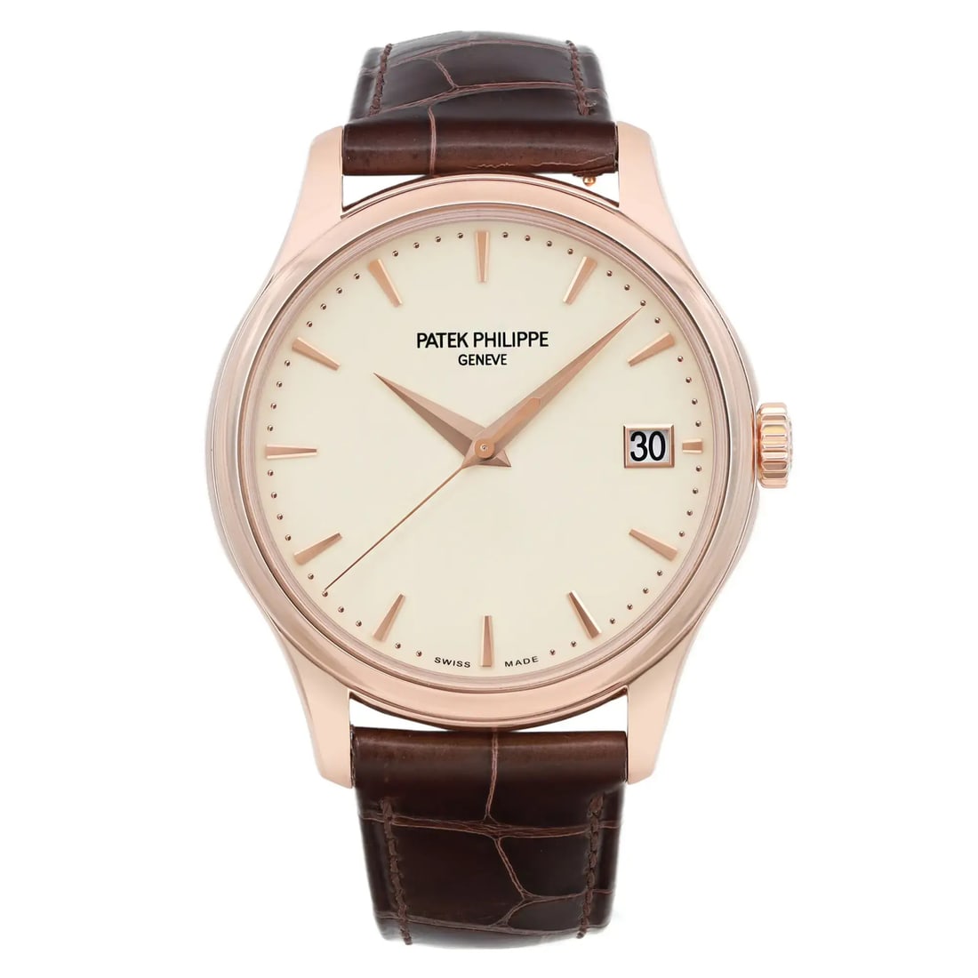 Patek Philippe Calatrava 18K Rose Gold Automatic Watch 5227R-001 (1 of 6)