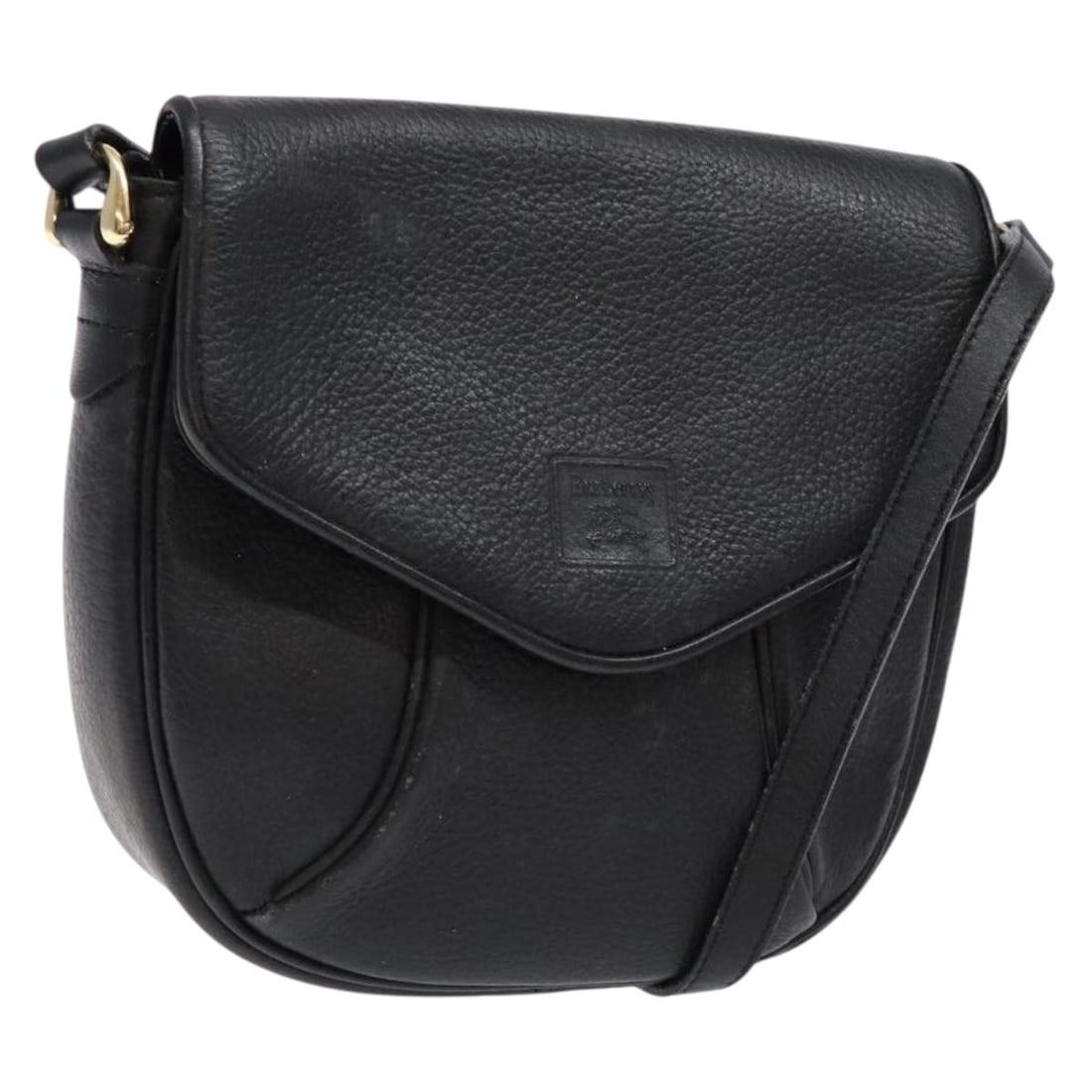 Burberrys Black Gold Leather Shoulder Bag with Strap Drop 20.5-21.7in: Burberrys Black Gold Leather Shoulder Bag with Strap Drop 20.5-21.7in This elegant Burberrys shoulder bag is crafted from premium black leather with striking gold accents. Measuring approximately 7.9