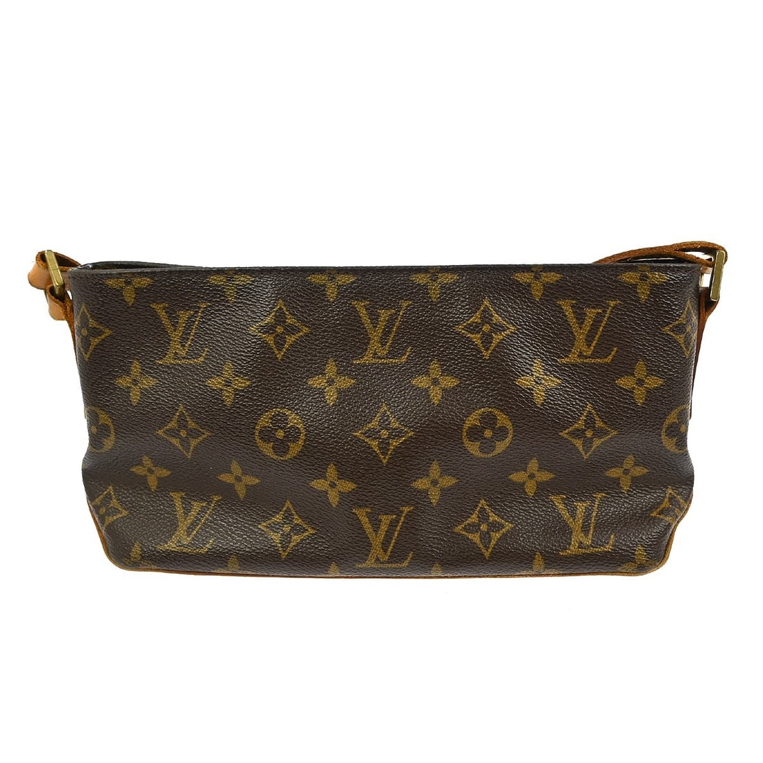 Louis Vuitton Trotteur Monogram Crossbody Bag M51240 Vintage Brown: Louis Vuitton Trotteur Monogram Crossbody Bag M51240 Vintage Brown This vintage Louis Vuitton Trotteur Crossbody Shoulder Bag is a stylish accessory, perfect for casual occasions. Made from luxurious
