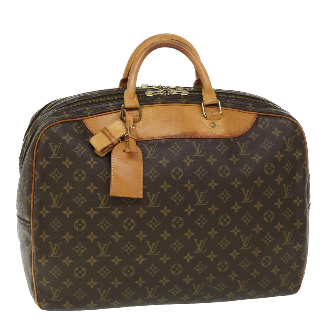 LOUIS VUITTON Monogram Alize 24H Boston Bag M41399 Auth Made in France: LOUIS VUITTON Monogram Alize 24H Boston Bag M41399 Auth Made in France This authentic Louis Vuitton Monogram Alize 24H Boston Bag is a stylish and practical accessory for any fashion enthusiast. Craft