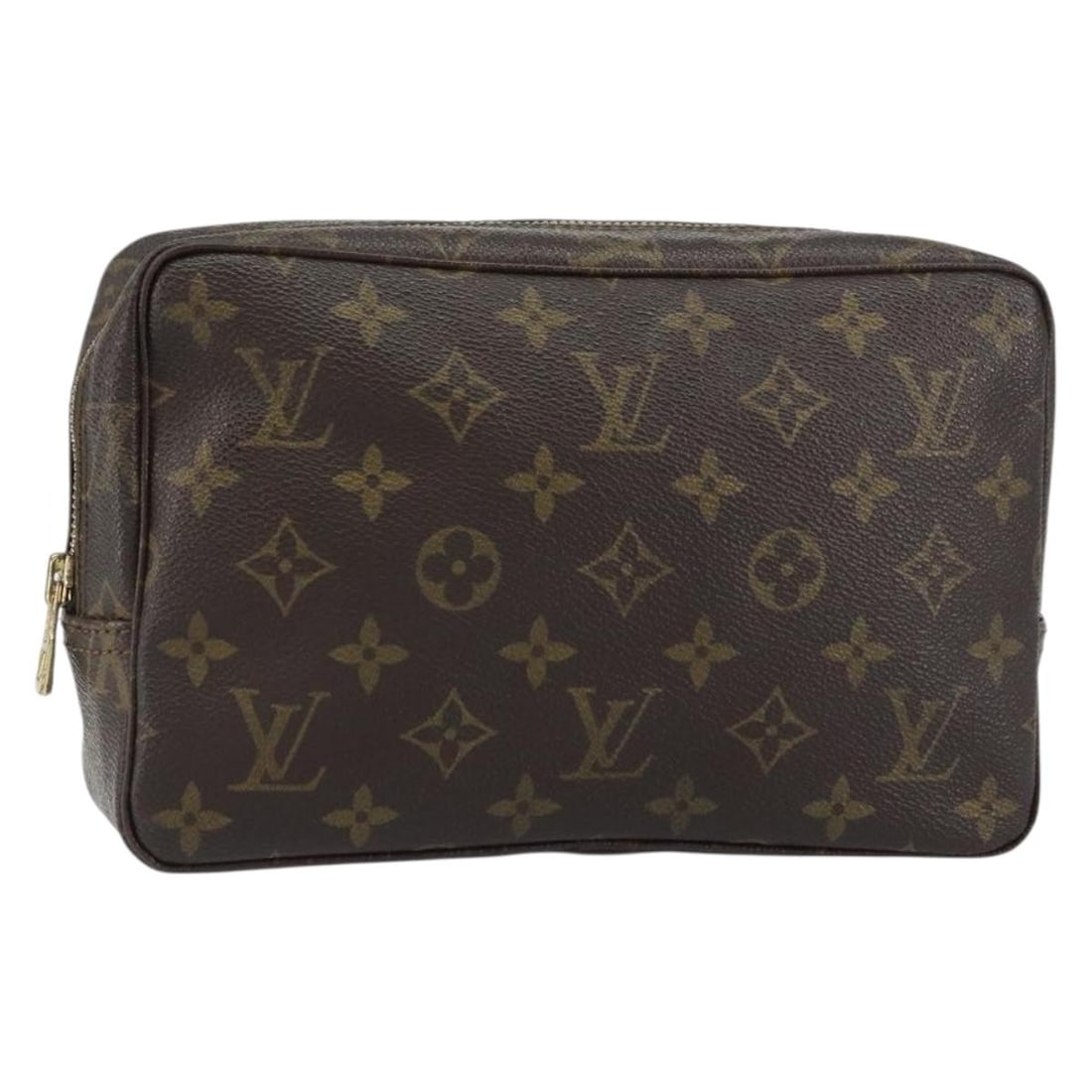 LOUIS VUITTON Monogram Trousse Toilette 23 Clutch Bag M47524 Auth: LOUIS VUITTON Monogram Trousse Toilette 23 Clutch Bag M47524 Auth Introducing the LOUIS VUITTON Monogram Trousse Toilette 23 Clutch Bag, a classic piece showcasing the iconic Monogram Canvas. This sty