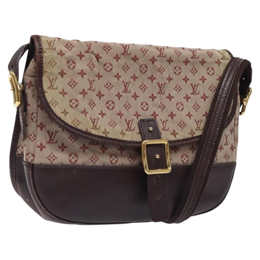 LOUIS VUITTON Monogram Mini Belanger Red Shoulder Bag M92671 Auth: LOUIS VUITTON Monogram Mini Belanger Red Shoulder Bag M92671 Auth This LOUIS VUITTON Monogram Mini Belanger Shoulder Bag is a stylish accessory crafted from Monogram Mini Canvas in a striking red colo