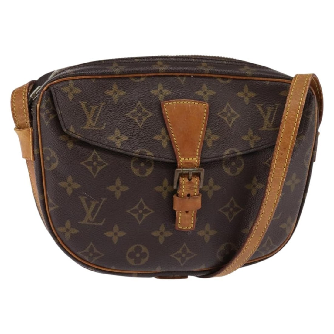 LOUIS VUITTON Monogram Jeune Fille MM Shoulder Bag M51226 Authentic France: LOUIS VUITTON Monogram Jeune Fille MM Shoulder Bag M51226 Authentic France Introducing the LOUIS VUITTON Monogram Jeune Fille MM Shoulder Bag, a quintessential accessory for the discerning fashion ent