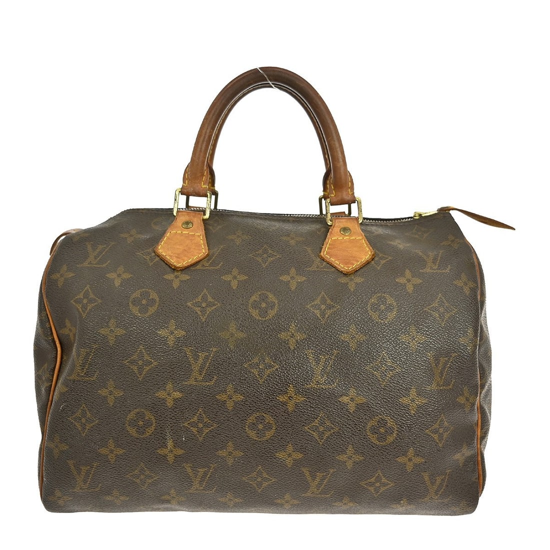 Louis Vuitton Speedy 30 Monogram Handbag M41526 Vintage Satchel: Louis Vuitton Speedy 30 Monogram Handbag M41526 Vintage Satchel Introducing the Louis Vuitton Monogram Speedy 30 Handbag, a classic piece of luxury fashion. This medium-sized satchel features the icon