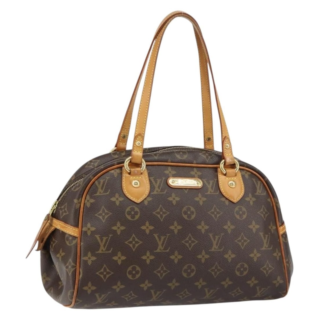 LOUIS VUITTON Monogram Montorgueil PM Hand Bag M95565 Made in Spain: LOUIS VUITTON Monogram Montorgueil PM Hand Bag M95565 Made in Spain This authentic Louis Vuitton Monogram Montorgueil PM Hand Bag (Model M95565) showcases the iconic monogram canvas in a stylish and p
