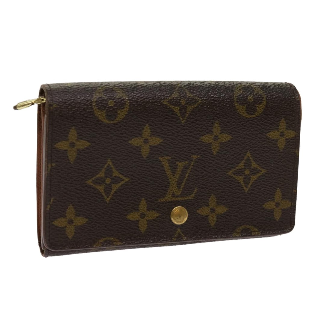 LOUIS VUITTON Monogram Wallet M61730 Authentic French Design (1 of 18)