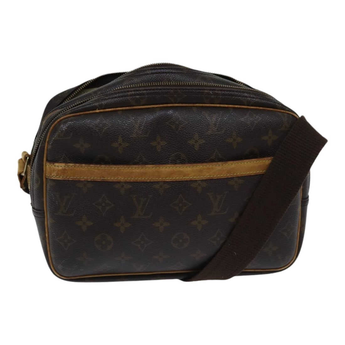 LOUIS VUITTON Monogram Reporter PM Shoulder Bag M45254 Auth: LOUIS VUITTON Monogram Reporter PM Shoulder Bag M45254 Auth This LOUIS VUITTON Monogram Reporter PM Shoulder Bag, model M45254, showcases the iconic Monogram canvas in a stylish shoulder bag design. C