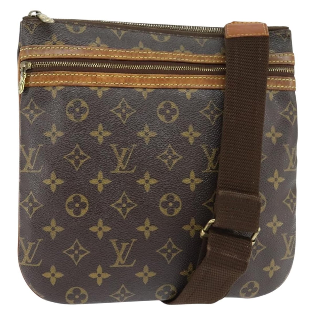 LOUIS VUITTON Monogram Pochette Bosphore Shoulder Bag M40044 Auth: LOUIS VUITTON Monogram Pochette Bosphore Shoulder Bag M40044 Auth Introducing the LOUIS VUITTON Monogram Pochette Bosphore Shoulder Bag, a stylish and functional accessory crafted in France. Made from