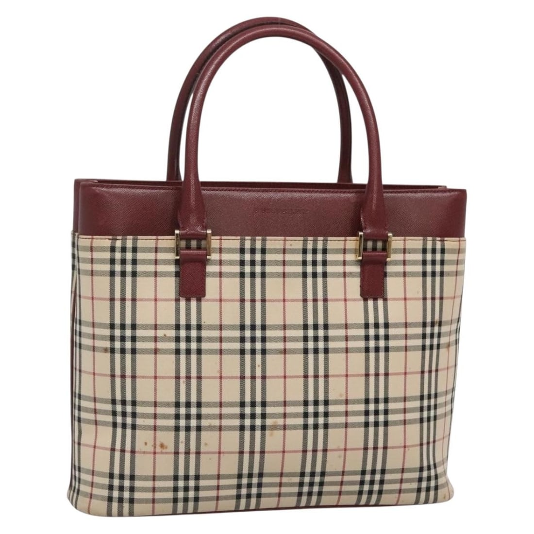 Burberry Nova Check Beige Gold Canvas Tote Bag Authenticated: Burberry Nova Check Beige Gold Canvas Tote Bag Authenticated This Burberry Nova Check Tote Bag is crafted from durable canvas in a sophisticated beige and gold color palette. Designed for everyday use