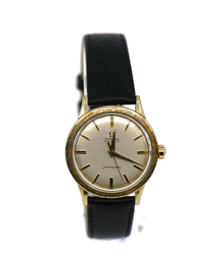 Omega Seamaster Gold Plated Automatic Wristwatch 34mm (1 of 3)