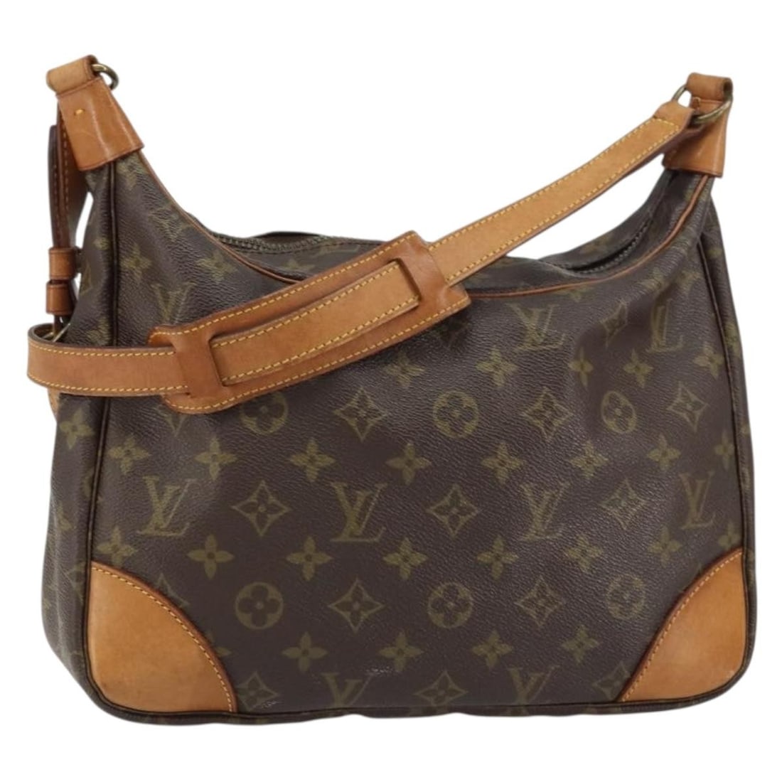 LOUIS VUITTON Monogram Boulogne 30 Shoulder Bag M51265 Auth: LOUIS VUITTON Monogram Boulogne 30 Shoulder Bag M51265 Auth This authentic LOUIS VUITTON Monogram Boulogne 30 Shoulder Bag (Model M51265) is a stylish and practical accessory for any occasion. Crafted