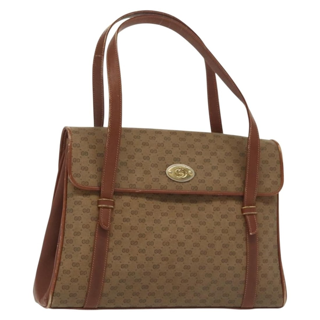 GUCCI Micro GG Supreme Hand Bag Beige Gold PVC Auth 000 46 4857: GUCCI Micro GG Supreme Hand Bag Beige Gold PVC Auth 000 46 4857 Introducing the GUCCI Micro GG Supreme Hand Bag, a stylish accessory that combines luxury with practicality. Crafted from durable PVC le