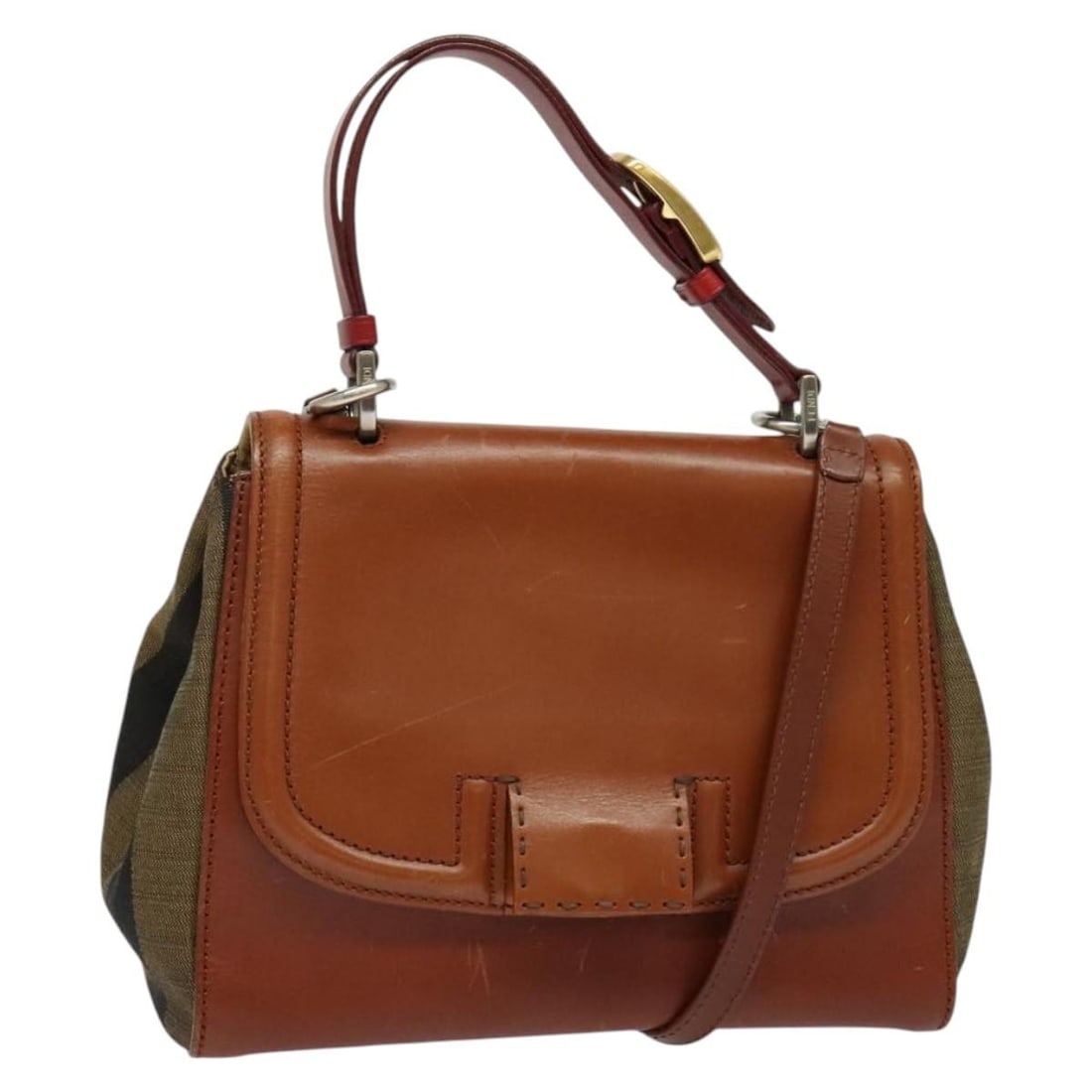 Fendi Pecan Canvas Hand Bag Black Brown Authentic Italy 2 Way: Fendi Pecan Canvas Hand Bag Black Brown Authentic Italy 2 Way Introducing the Fendi Pecan Canvas Hand Bag, a versatile and stylish accessory that effortlessly combines luxury and practicality. This ha